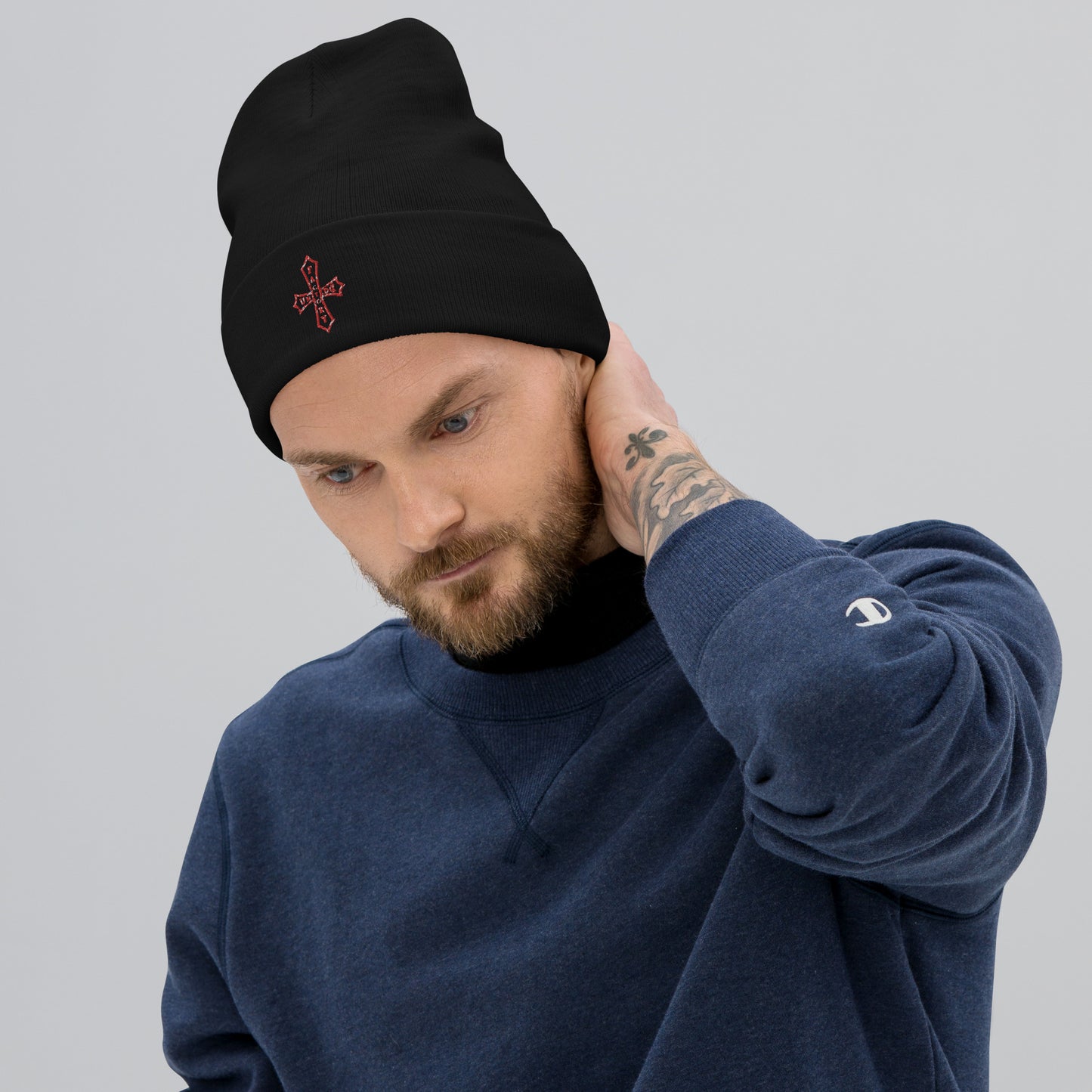 F.U Bestickte Beanie